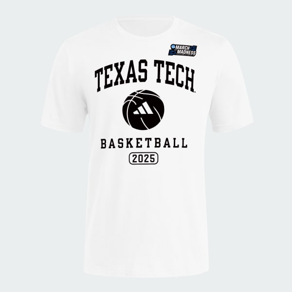 adidas Texas Tech March Madness Basketball Shirt - White