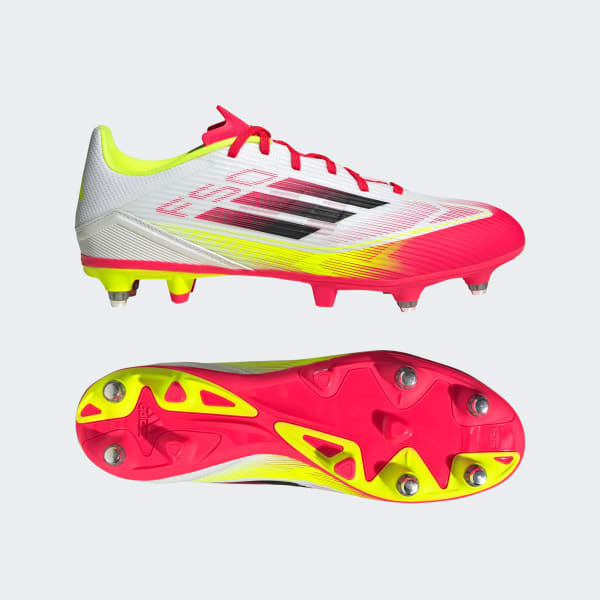 Blanc Chaussure F50 League Terrain gras