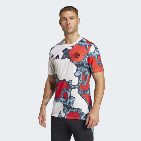 完売✨正規 新品アディダス FCバイエルン LFSTLRジャージー JP:4XL バイエルンミュンヘン LFSTLR ジャージー リネン ｜アパレル