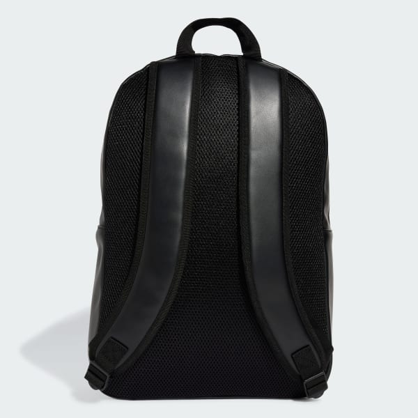 adidas Polyurethane Trefoil Outline Backpack Black adidas India