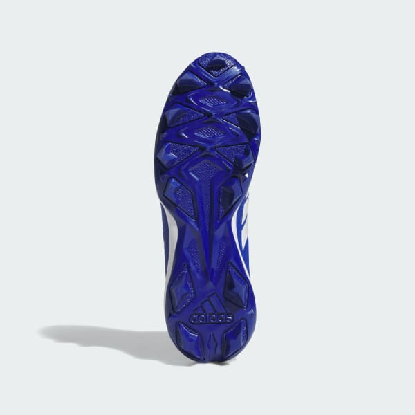 Blue Adizero Impact.2 Molded American Football Cleats