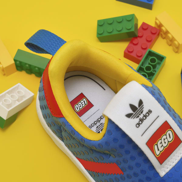adidas Superstar 360 x LEGO® Shoes - Blue | kids lifestyle | adidas US