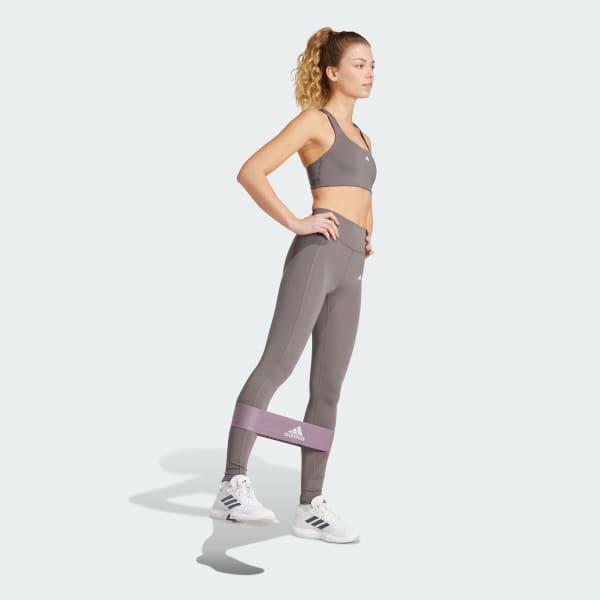 Brown Optime Full-Length Leggings