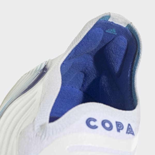White Copa Sense+ Firm Ground Cleats