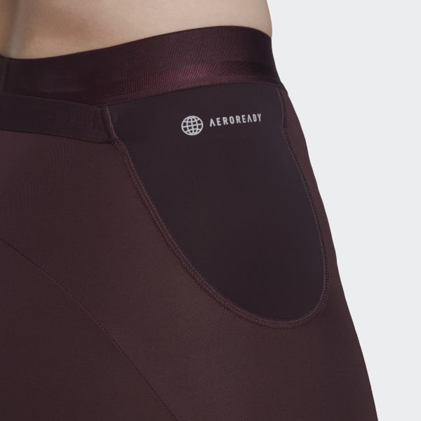 Vermelho As Leggings de Ciclismo Indoor