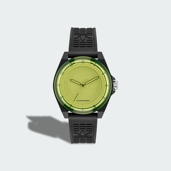 Negro RELOJ PROJECT FOUR SOLAR R