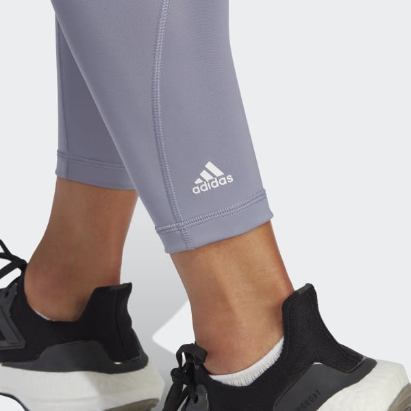 adidas Optime Training 7 8 Leggings Womens Carbon/Black, £15.00