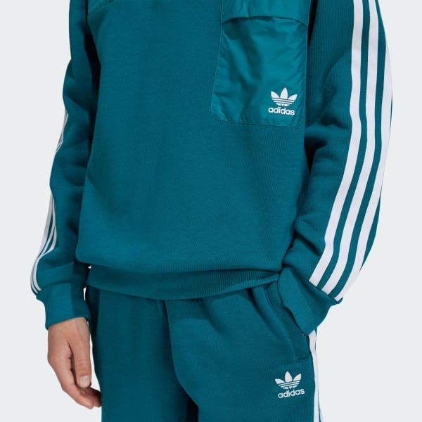 Turquoise adidas sweatshirt cheap