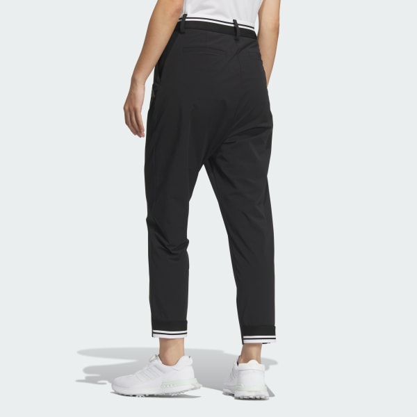 Black 라이트웨이트 스트레치 카고 앵클 팬츠