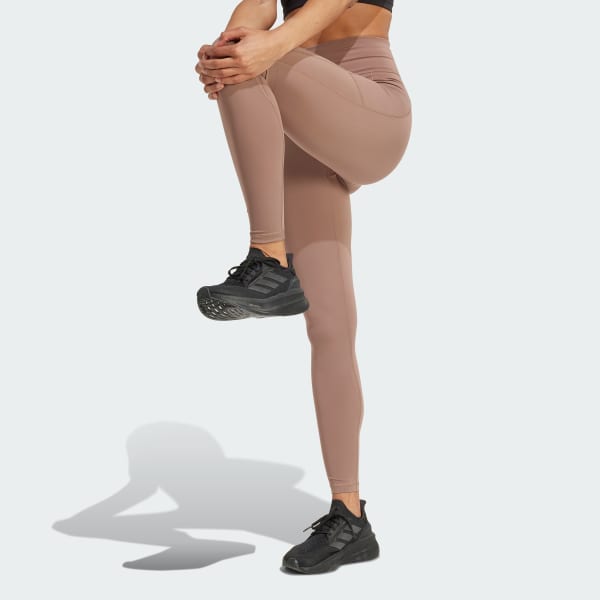 Brown Own the Run 7/8 Leggings