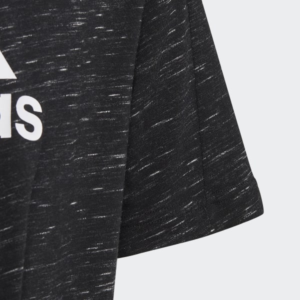 Czerń Future Icons Badge of Sport Logo Tee