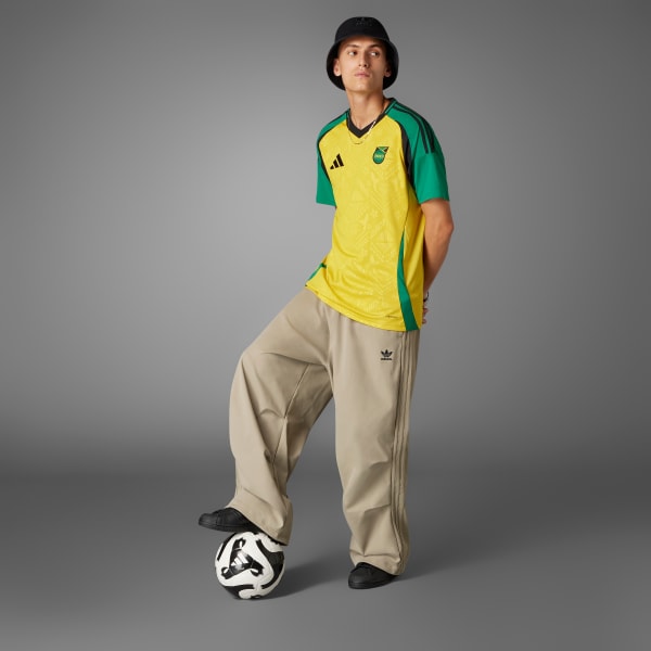 Yellow Jamaica 24 Home Jersey