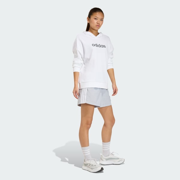 Grey Essentials 3-Stripes Lifestyle Woven Shorts