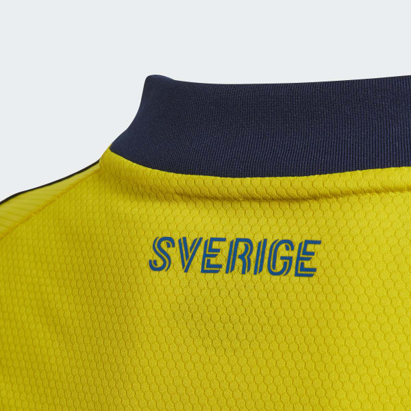 Yellow Sweden Home Jersey
