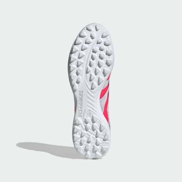 Rojo Calzado de Fútbol Predator League Pasto sintético