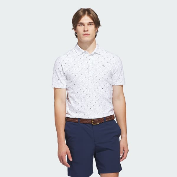 Λευκό ΜΠΛΟΥΖΑ POLO ULTIMATE365+ SOFT PRINT