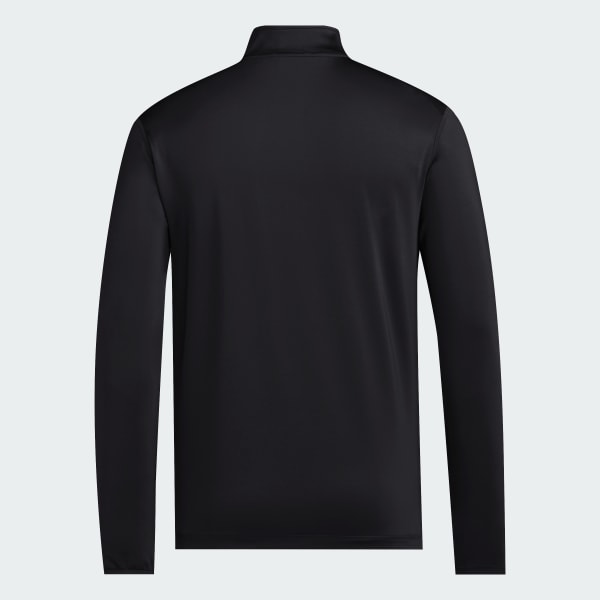 adidas 1/4 ZIP JACKET - Black | Free Shipping with adiClub | adidas US
