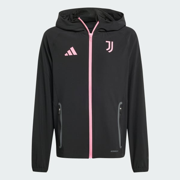 Noir Veste de voyage Juventus Tiro 25 Competition Vis Tech
