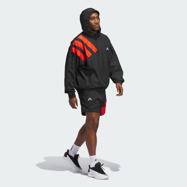 Black Anthony Edwards Anorak Pullover