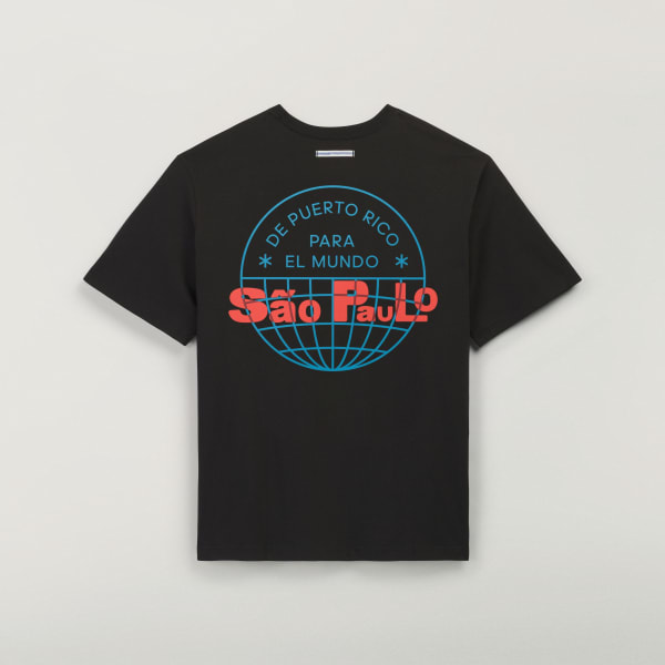 Preto CAMISETA ADIDAS PARA BAD BUNNY SÃO PAULO