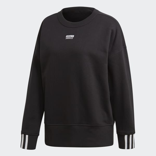 black adidas sweatshirt womens