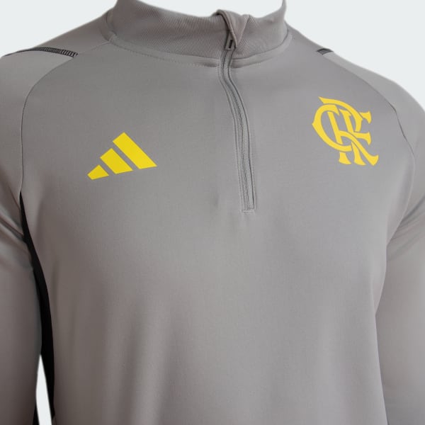 Cinza Moletom Treino Comissao Flamengo