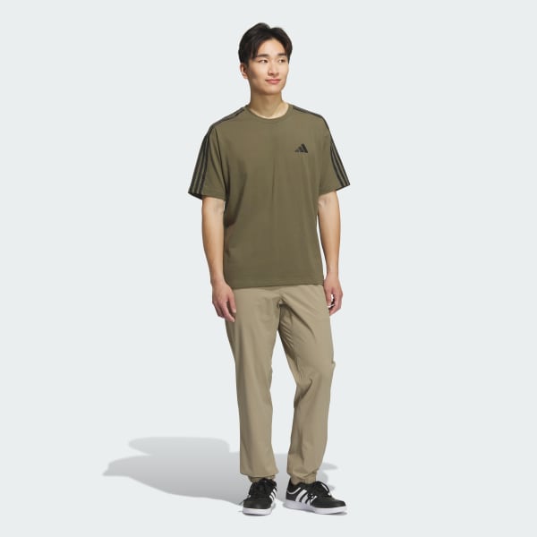 グリーン エッセンシャルプラス レギュラーフィット ストレッチ ウーブン フルレングス ジョガー パンツ