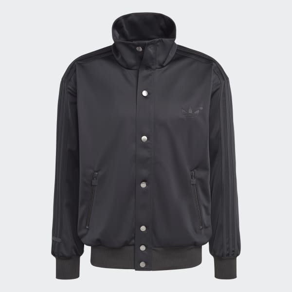 Adidas cozy track top black discount