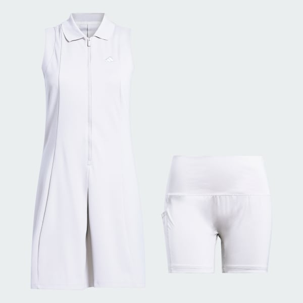 Weiss Go-To Twistknit Kleid