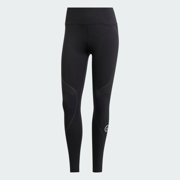 Noir Legging de running long adidas by Stella McCartney TruePace