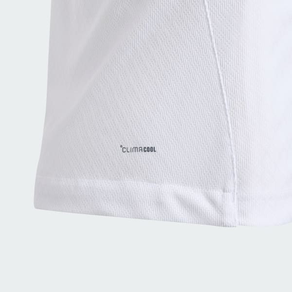 สีขาว เสื้อกล้าม Tennis Climacool สำหรับเด็ก