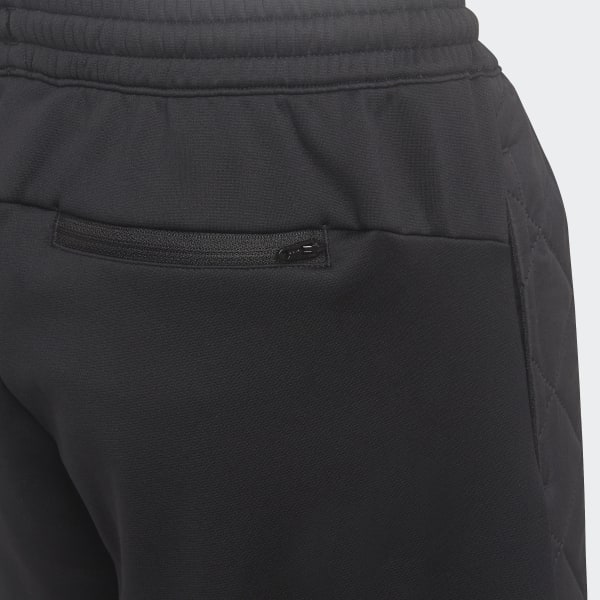 Black FTRE Quilted Winter Pants KS157