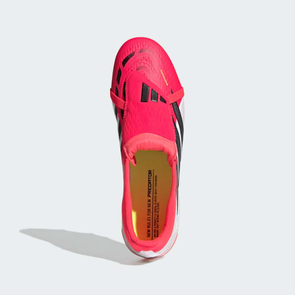 rouge Chaussure à languette rabattable PREDATOR PRO Terrain souple