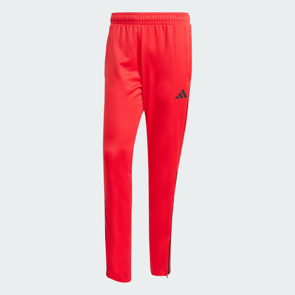 Rojo Pantalón Ajustado AEROREADY Sereno Regular Cut 3 Tiras Pierna Cónica