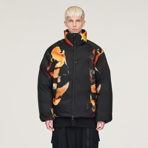 Multicolour Y-3 AOP Puffer Jacket