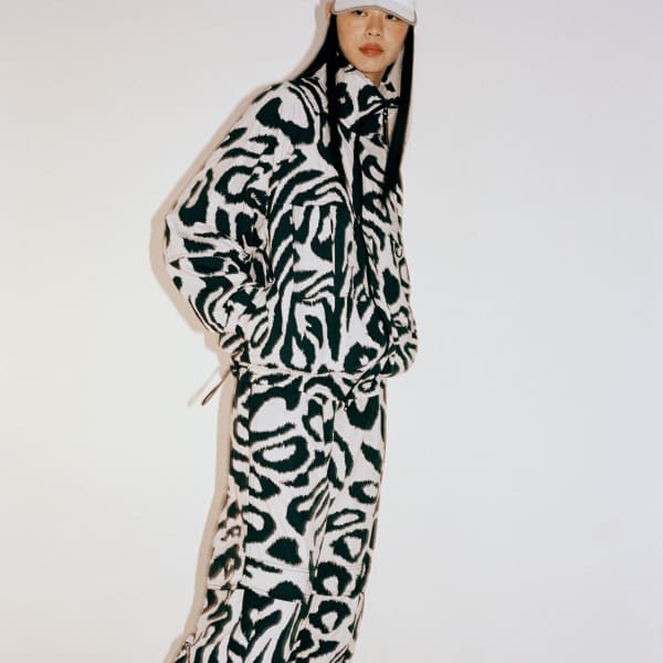 adidas by Stella McCartney Woven Printed Track Top White