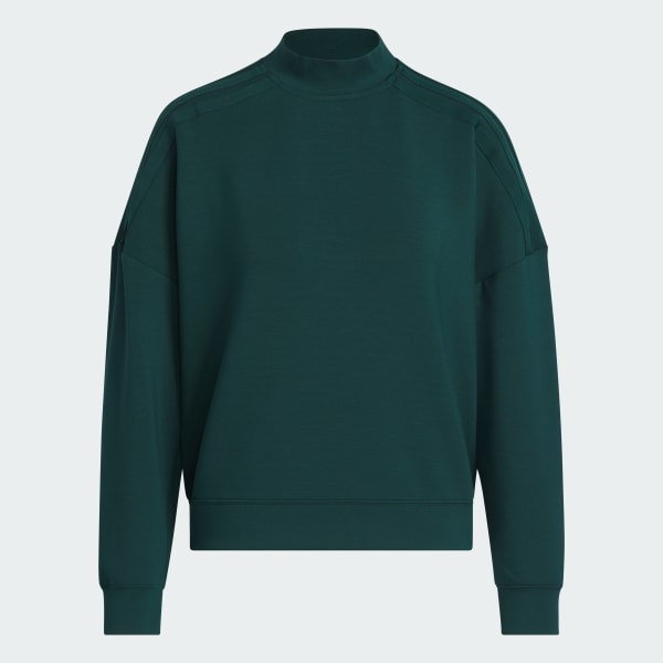 【23.65】22SS★ UNIQUENESS SWEAT SHIRT adidas Beyond Spacer Mock Layer Sweatshirt - Green | Free
