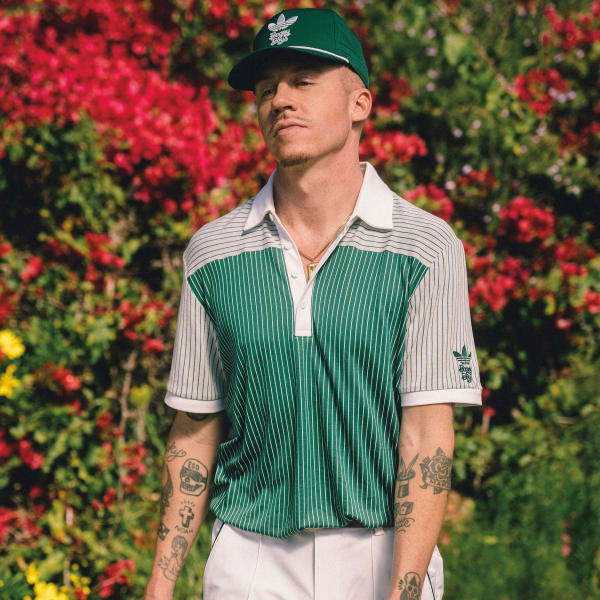 adidas ポロシャツ BOGEY BOYS ストライプポロ「adidas Golf
