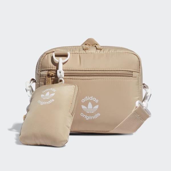 adidas Puffer and Pouch Crossbody Bag - Beige | Unisex Lifestyle ...