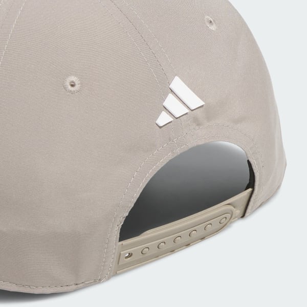 Beige Tour 3-Stripes Print Hat