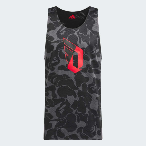 ウェア adidas BAPE x Dame 9 REVERSIBLE JERSEY
