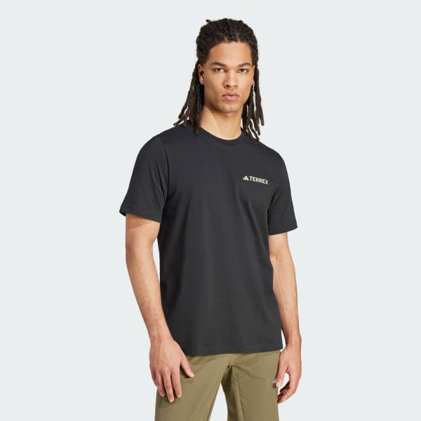 Svart Terrex Back Graphic T-shirt