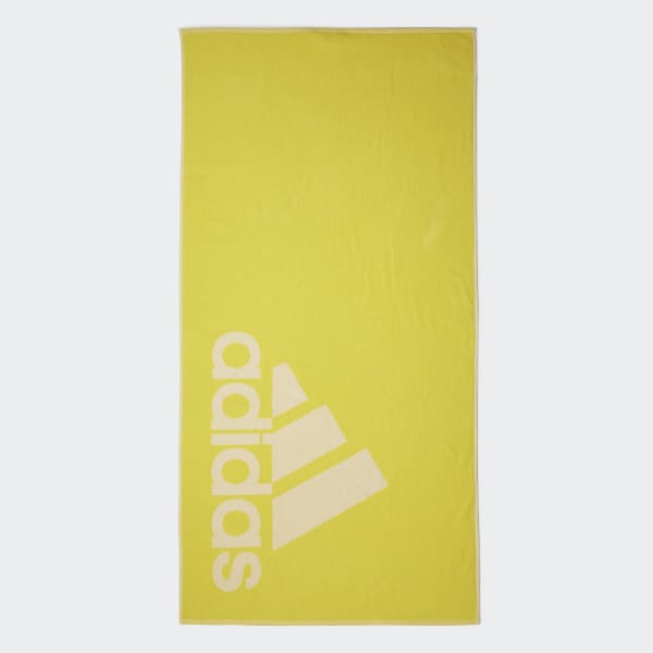 Yellow adidas Towel Large FAI01