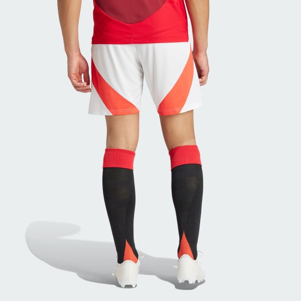 สีขาว กางเกงฟุตบอลชุดเหย้า Manchester United 24/25