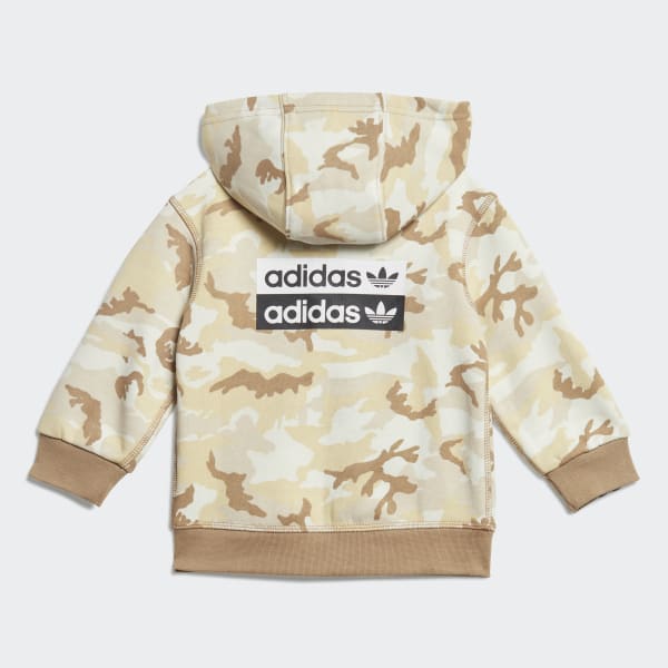 Camouflage Hoodie Set