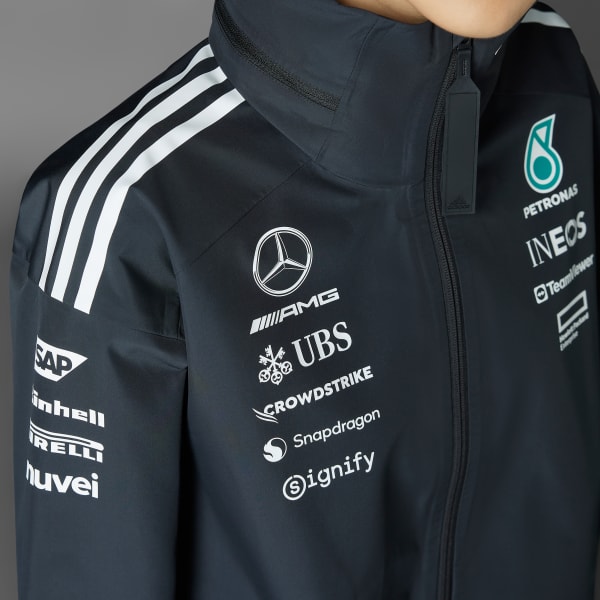 Czerń KURTKA MERCEDES - AMG PETRONAS FORMULA ONE TEAM MYSHELTER