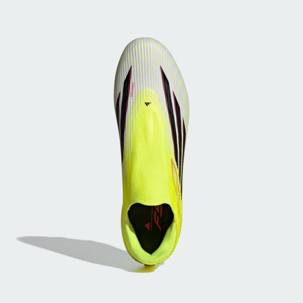 Yellow F50 LEAGUE Laceless Firm Ground / Multi Ground Football Boots