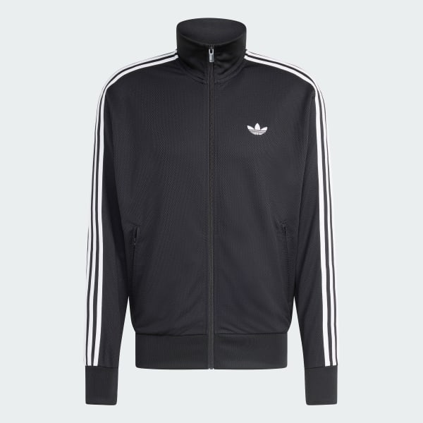 Black FIREBIRD ADICOLOR MESH TRACKTOP