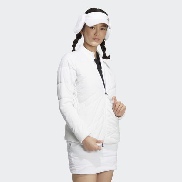 White 윈드레디 긴팔 패디드 탑