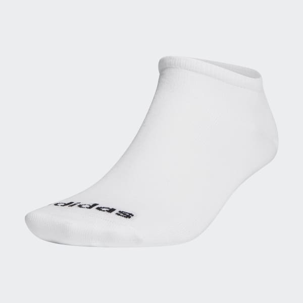 White No-Show Socks 3 Pairs
